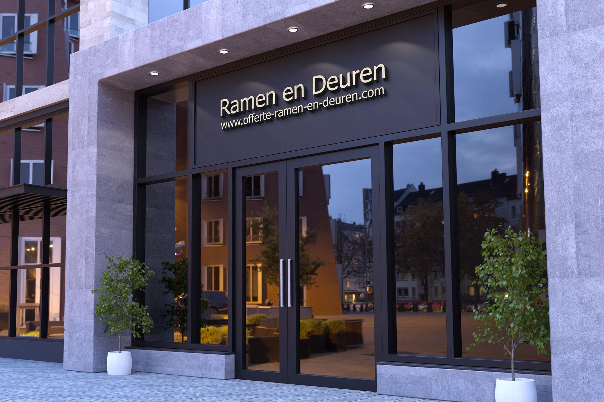 Vergelijk ramen bedrijven